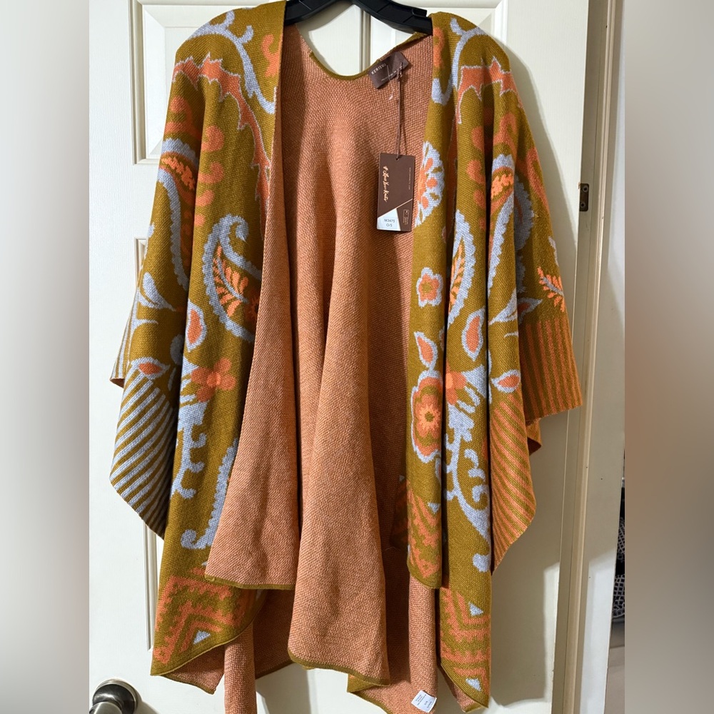 Floral Patterned Shawl